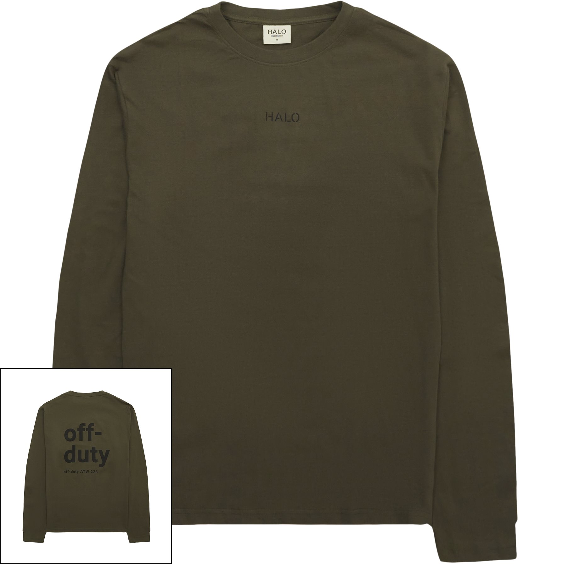 HALO T-shirts GRAPHIC LS TEE 610410 Green